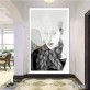 New Design Black Hair Sexy Women HD poster Canvas Oil Painting Modern Wall Art Painting For Living Room Decor
