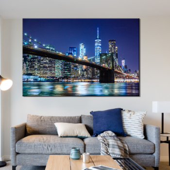 Canvas Wall Art 1 Piece Paintings City  Posters Pictures Home Modern Wall Decor Prints Living Room Decoration Painted