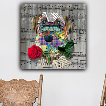 Lovely Baby Animals Art Print Poster Child Picture Canvas Painting Kids Room Nursery Wall Decor