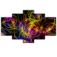 Modern Oil Painting Five Collections of Oil Painting Assembly Painting Stone on canvas For Home Decor