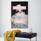 Custom Personal Single Panel Big Size The Future is Female Women Poster Painting Modern Home Decor Canvas Oil Painting