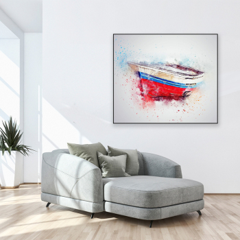 Simple and fashionable OEM decorative printing canvas oil painting wall art painting
