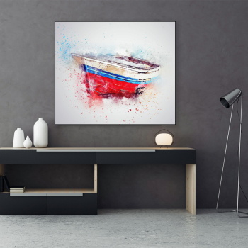 Simple and fashionable OEM decorative printing canvas oil painting wall art painting