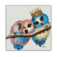 Handmade high quality custom hand made abstract animal canvas oil painting