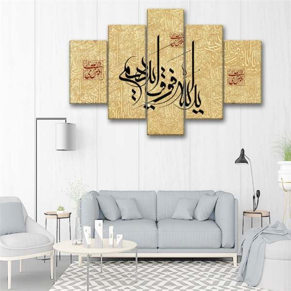Most products custom 5 panel text canvas print canvas wall 3d art deco painting