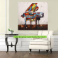 Luxury and Elegance Piano Handmade Oil Painting Wall Art Decoration Handpainted Oil Painting