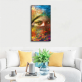 Modern Style Wall Art Canvas Painting, Wall Arts Women Pictures Paintings For Muslim Decoration