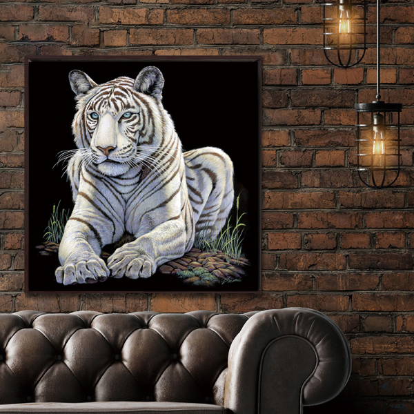 Tiger Canvas Painting Posters and Prints Animals Wall Art Pictures for Living Room Decor Unframed
