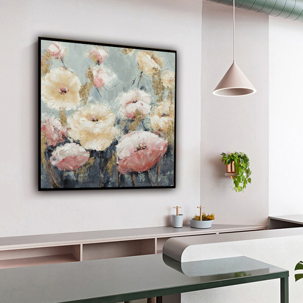 Handmade Oil Painting Abstract City View Canvas Paintings Large Cuadros Modern Wall Art Decoration Picture Hand Painted Unframed