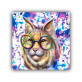 Canvas wall art custom design color cat photo animal picture print modern home decoration painting