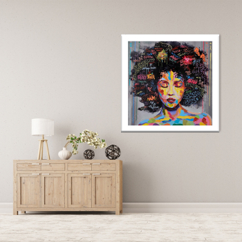Handmade oil painting printed art original abstract africa art canvas painting wall paintings