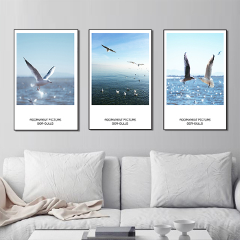 HD Seagull Poster Picture 3 Panel Modern Wall Art Canvas Printed Painting Hot Selling In AU market HD Seagull Poster Picture 3 Panel Modern Wall Art Canvas Printed Painting Hot Selling In AU market