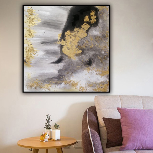 Handmade Abstract  Oil Painting Wall Canvas Art Unframed Wall Picture Artwork Bedroom Decoration Paintings
