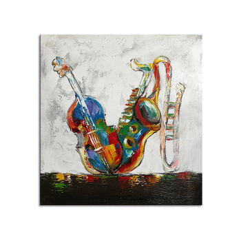 handmade oil painting Guitar shacks Thick texture home decor Wall Decoration handmade oil painting Guitar shacks Thick texture home decor Wall Decoration