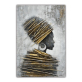 Hot sale kids and adult handmade oil painting, home decor oil painting, abstract heavy oil grey portrait oil painting