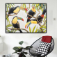 Artist Handmade High Quality Abstract bird Oil Painting on Canvas Hanging Oil Painting Landscape Painting