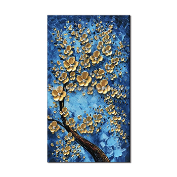 New arrival vertical version of handmade oil painting metal flower theme custom handmade oil wall painting New arrival vertical version of handmade oil painting metal flower theme custom handmade oil wall painting