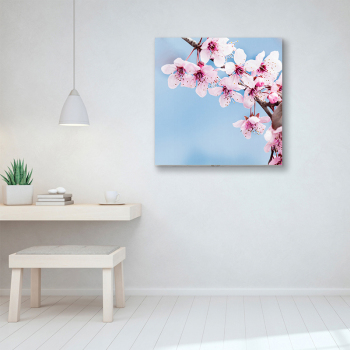 Flower Painting Printed Canvas Wall Art Poster Pictures paintings of peach blossom