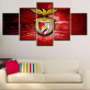 Eagles Stadium Sports Spirit United for a National Emblem Famous Portuguese Basketball Team Benfica Home Decorative Painting Oil