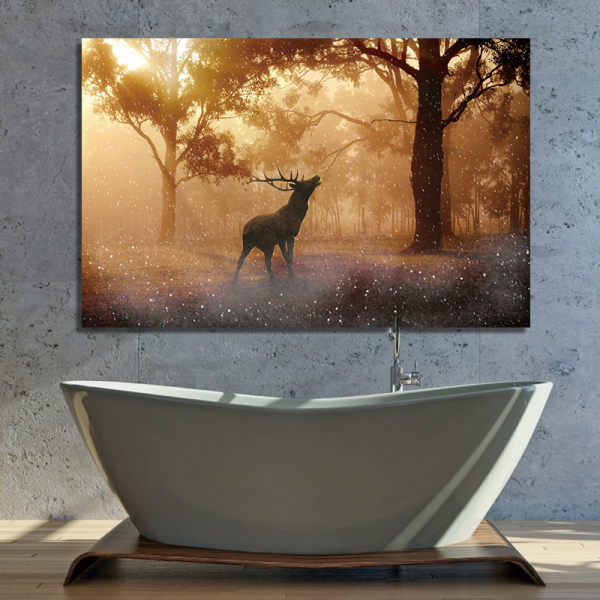 Cute Animal Prints Animal Poster Print Nursery Wall Art Woodland Decor For Baby Room Home Decor Painting Gift