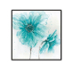 Wholesale Custom Home Big blue flowers  Painting  Handmade Oil Painting  for home decor