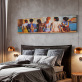Top sale sex nude lady abstract portrait art painting, attractive style large wall decoration painting