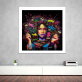 Custom order wholesale wall decor canvas painting, frameless africa art home art prints painting