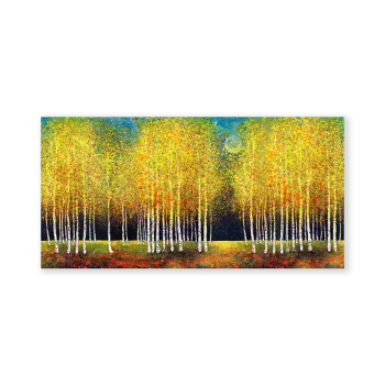 Modern Abstract Yellow Trees Picture Decoration Print Canvas Painting Art Deco Painting Modern Abstract Yellow Trees Picture Decoration Print Canvas Painting Art Deco Painting