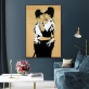 Customized design plan street graffiti exaggerated art painting wall decoration printing canvas painting