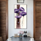 Amazon Hot Selling Single Panel Handmade Abstract Painting ArtWork Canvas Flower Oil Painting For Home Decor