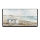 Home Decor Hand Made oil painting Rural scenery, the house of hometown Decorative painting