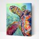 MeeresschildkröteDiy Malen nach Zahlen Modernes Wandkunstbild Acryl Malen nach Zahlen Home Arts