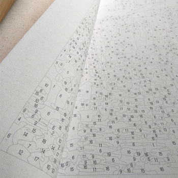 Figure Painting By Numbers Frameworks Coloring by Numbers Paint by Number on Canvas Modular Pictures by Numbers