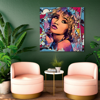OEM european and american style hotel decoration printing canvas oil painting wall art painting decoration