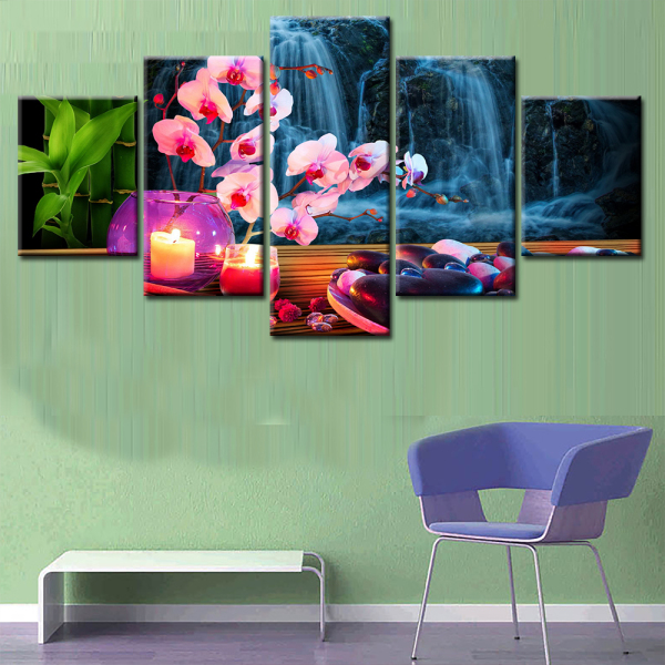 New coming art paintings print Landscape art print oil painting custom printed canvas painting