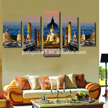 acrylic painting Printed Buddha Painting on canvas room decoration print