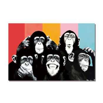 Safari Baby Animal Poster Canvas Painting Nursery Wall Art Print Child Room Picture Nordic Kids Bedroom Decor