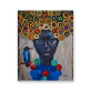 African Woman Art Paintings On the Wall Art Posters And Prints Black Hands Holding Golden Jewellery Canvas Pictures Home Decor
