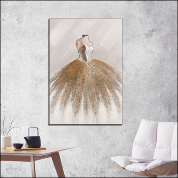 картина маслом абстрактная балерина ручная роспись сексуальная девушка спина женщина живопись искусство украшение картины