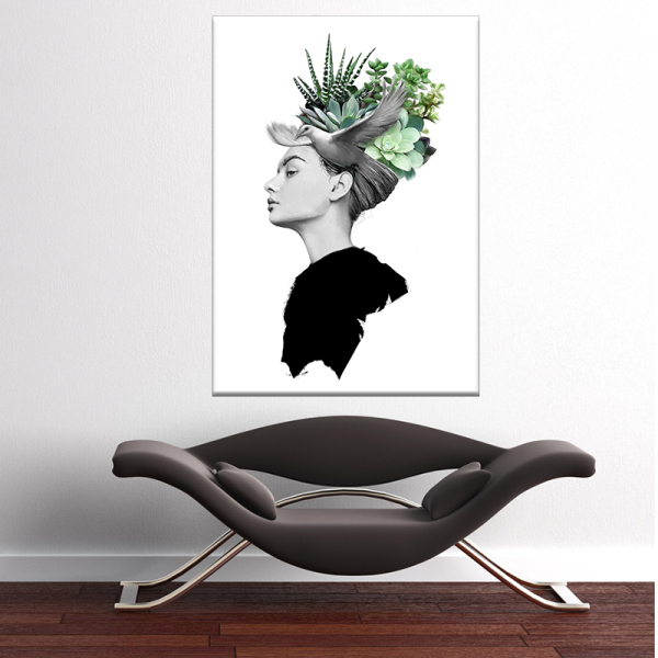Living room wall art decor large decoration canvas painting wall art africa luxury painting
