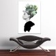 Living room wall art decor large decoration canvas painting wall art africa luxury painting