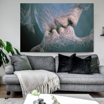 wall decor Wall art Modern High Definition Art Painting Home Decoration Painting Kissing Hot Sales kids decor