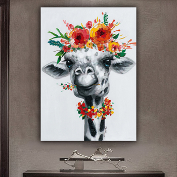 Animal Oil Painting Oil Art Abstract Painting Danfen Home Decoration Art Abstract Animal Handpainted Oil Painting Art Canvas
