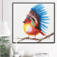 Simple and modern Oil Painting Animal Handpainted Gift Home Wall Art