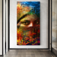 islamic wall art canvas painting seven wall arts women pictures paintings for living room muslim decorations for home
