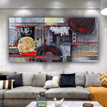 Modern painting wall canvas picture handmade abstract wall art nordic oil canvas painting