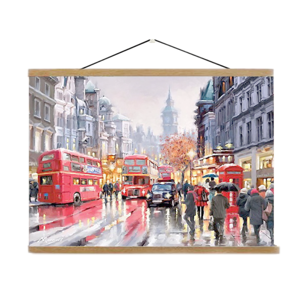 Modern City Night DIY Painting By Numbers Kit Acrylic Paint By Numbers Wall Art Picture For Home Decoration 40x50cm