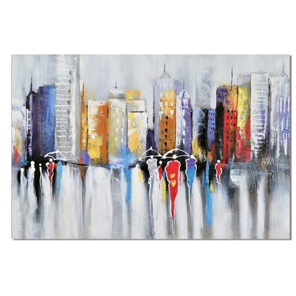 Wholesale High Quality handpainted Abstract Oil Painting On Canvas Handmade Beautiful Abstract Landscape Oil Paintings