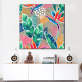 Nordic Art Print  Watercolor Cactus Canvas Painting Poster  Wall Art Pictures For Living Room Home Decor No Frame