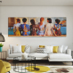 Top sale sex nude lady abstract portrait art painting, attractive style large wall decoration painting